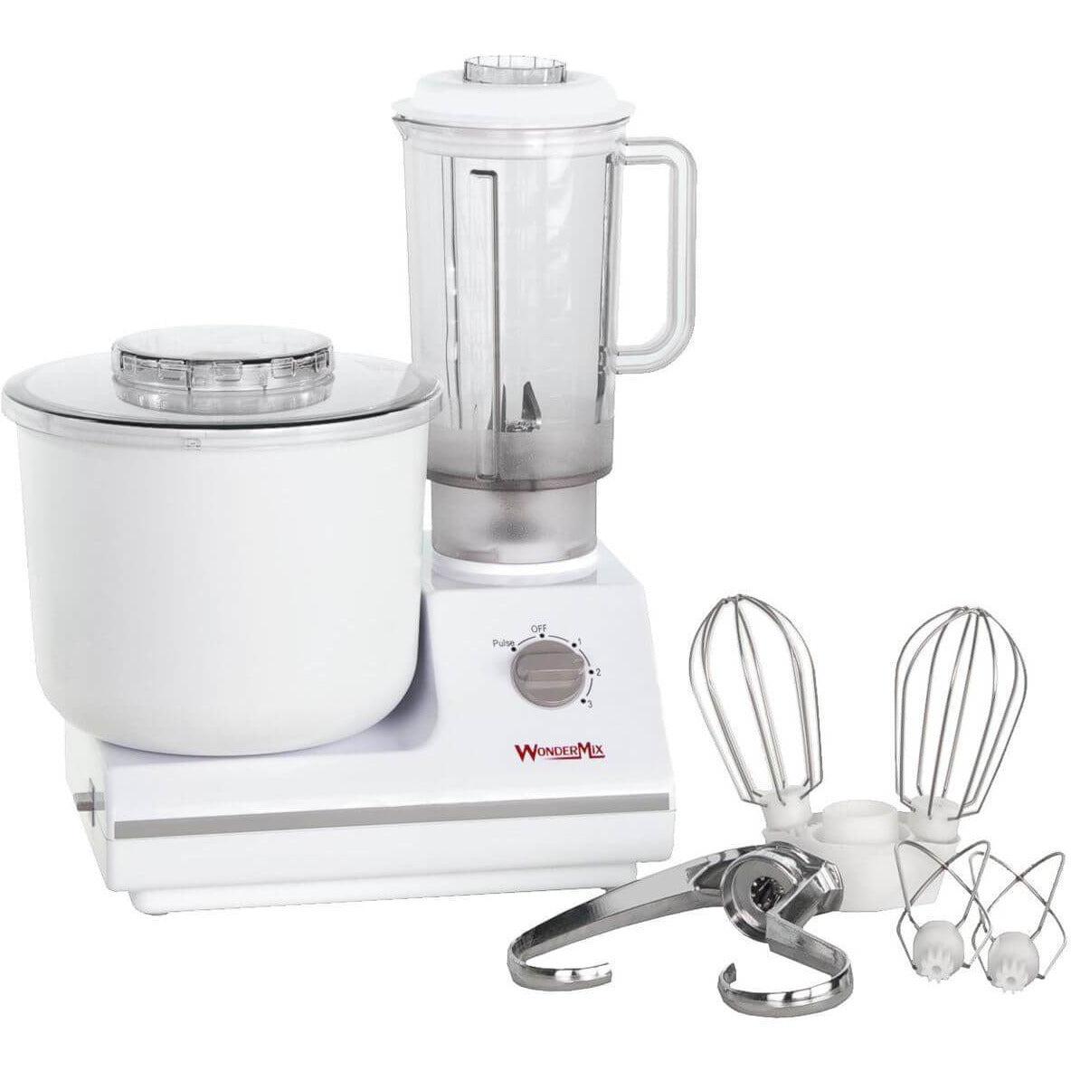 WonderMix Professional Stand Mixer - 6.5 Qt Kitchen Mixer with 10 Speeds, Dough Hook & Whisk - Perfect for Baking Bread, Cakes, Cookies & More - Ideal for Home Bakers & Cooking Enthusiasts