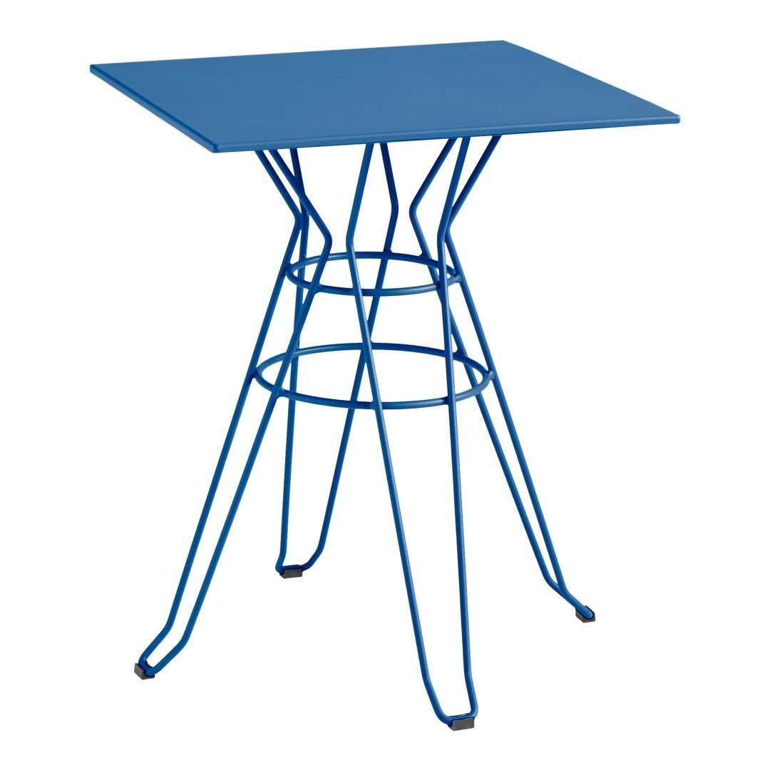 Modern Capri Square Dining Table - 36 Inch White Kitchen Table for Small Spaces - Perfect for Breakfast Nook, Apartment Dining & Cozy Gatherings