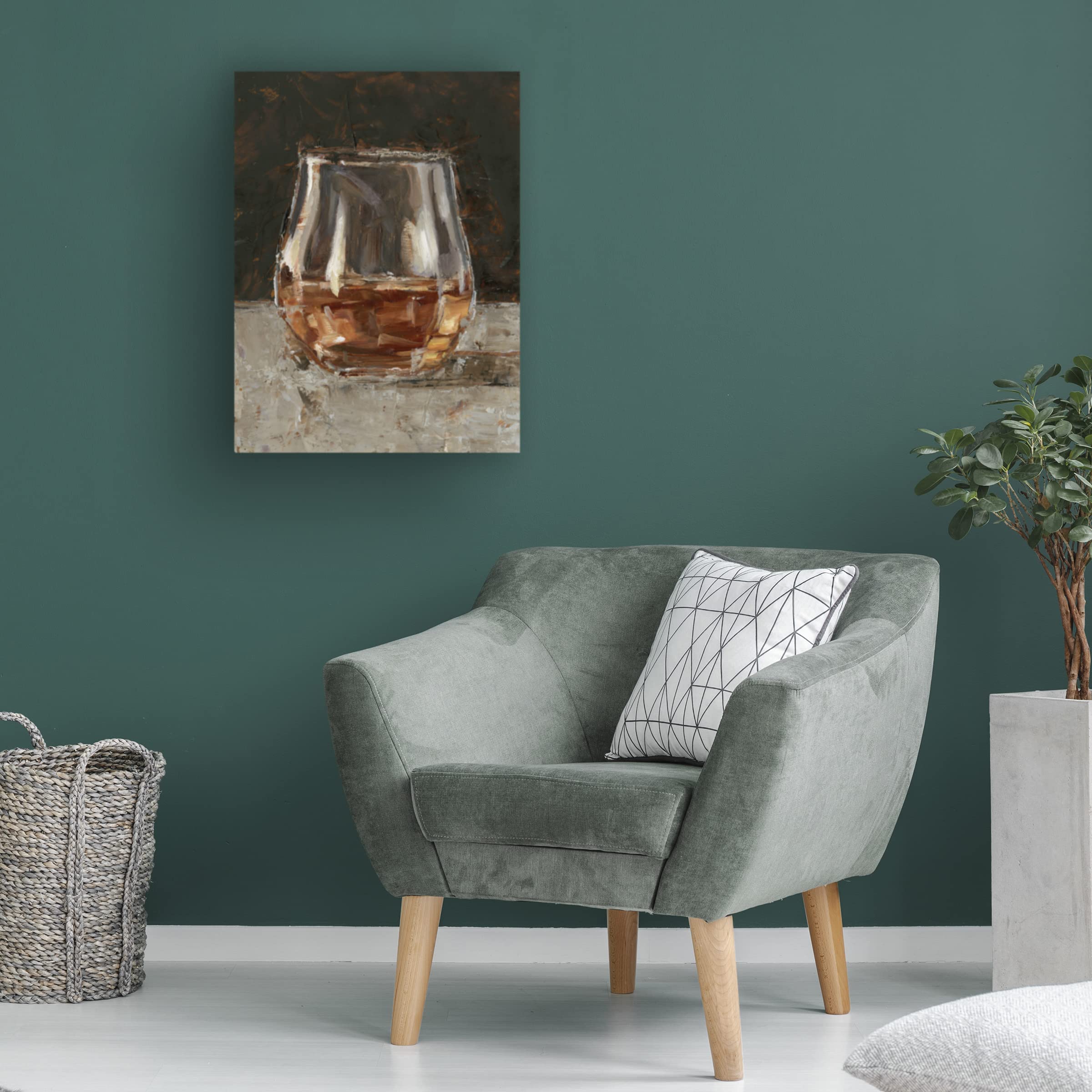 Ethan Harper 'The Hard Stuff IV' Canvas Art Print 18x24 - Modern Wall Decor for Living Room, Bedroom & Office | Trademark Fine Art