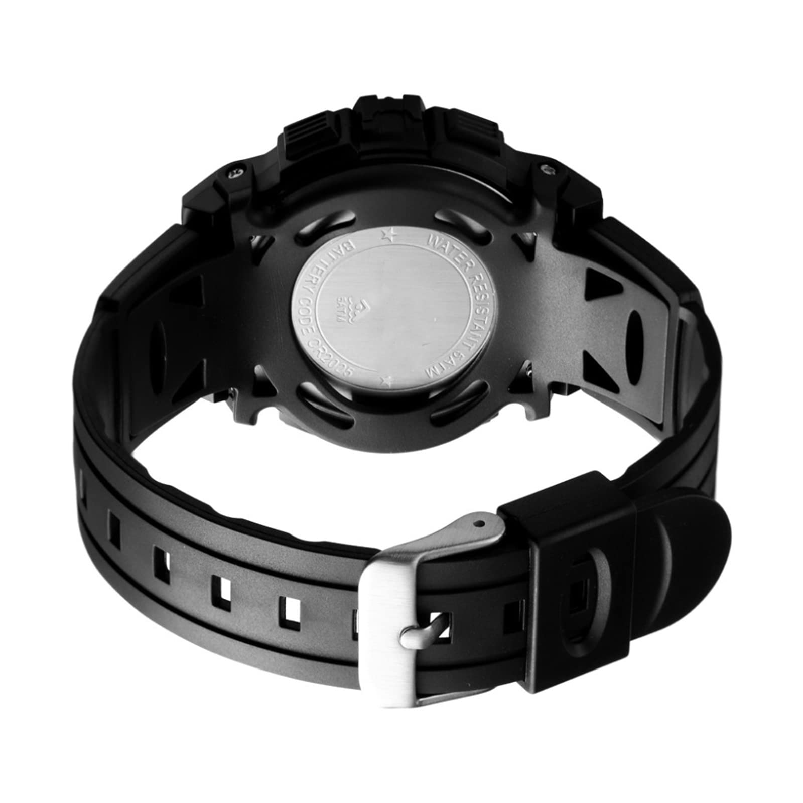 FANMIS Men's Digital Sports Watch - LED Electronic Chronograph Waterproof Watch with PU Strap for Outdoor Running, Hiking & Fitness (Blue Dragon) - Perfect for Active Lifestyles & Adventure Enthusiasts
