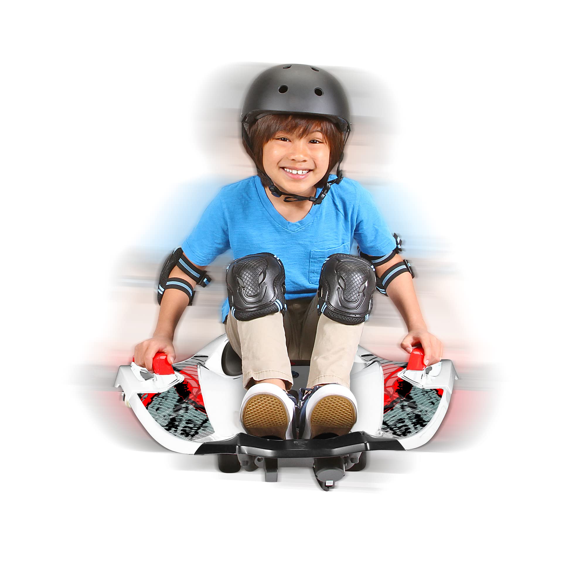 Rollplay Nighthawk 12V Electric Ride-On Toy for Kids Ages 6+ | 7AH Rechargeable Battery, 6.5 MPH Speed, Safety Flag & Steering Handlebars | White Kids Motorcycle for Outdoor Play & Backyard Fun