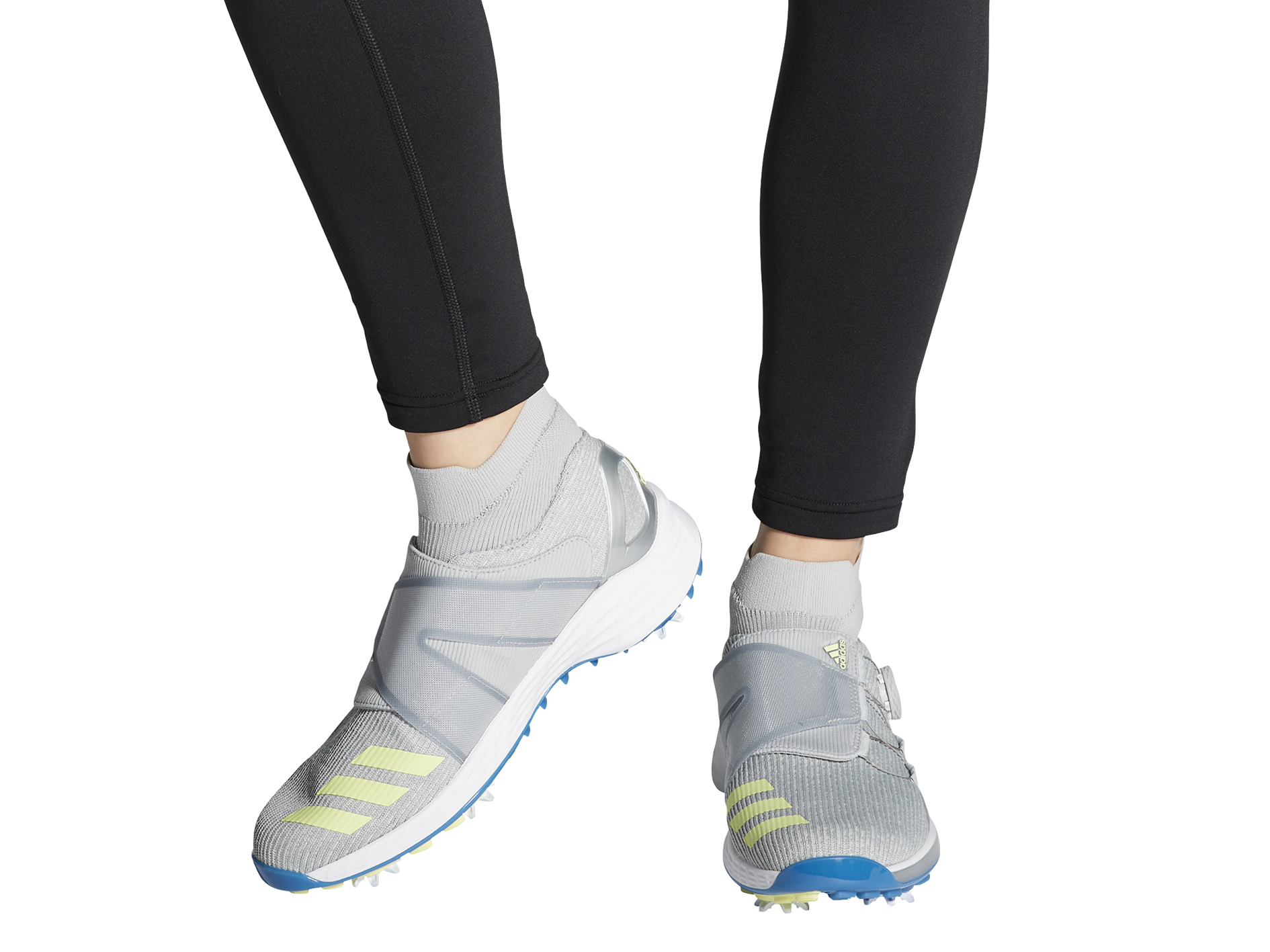 Adidas Women's ZG21 Motion Primegreen Boa Mid Golf Shoes - FZ2189 | Comfortable & Supportive Golf Footwear for Women | Perfect for Golf Course, Driving Range & Outdoor Sports
