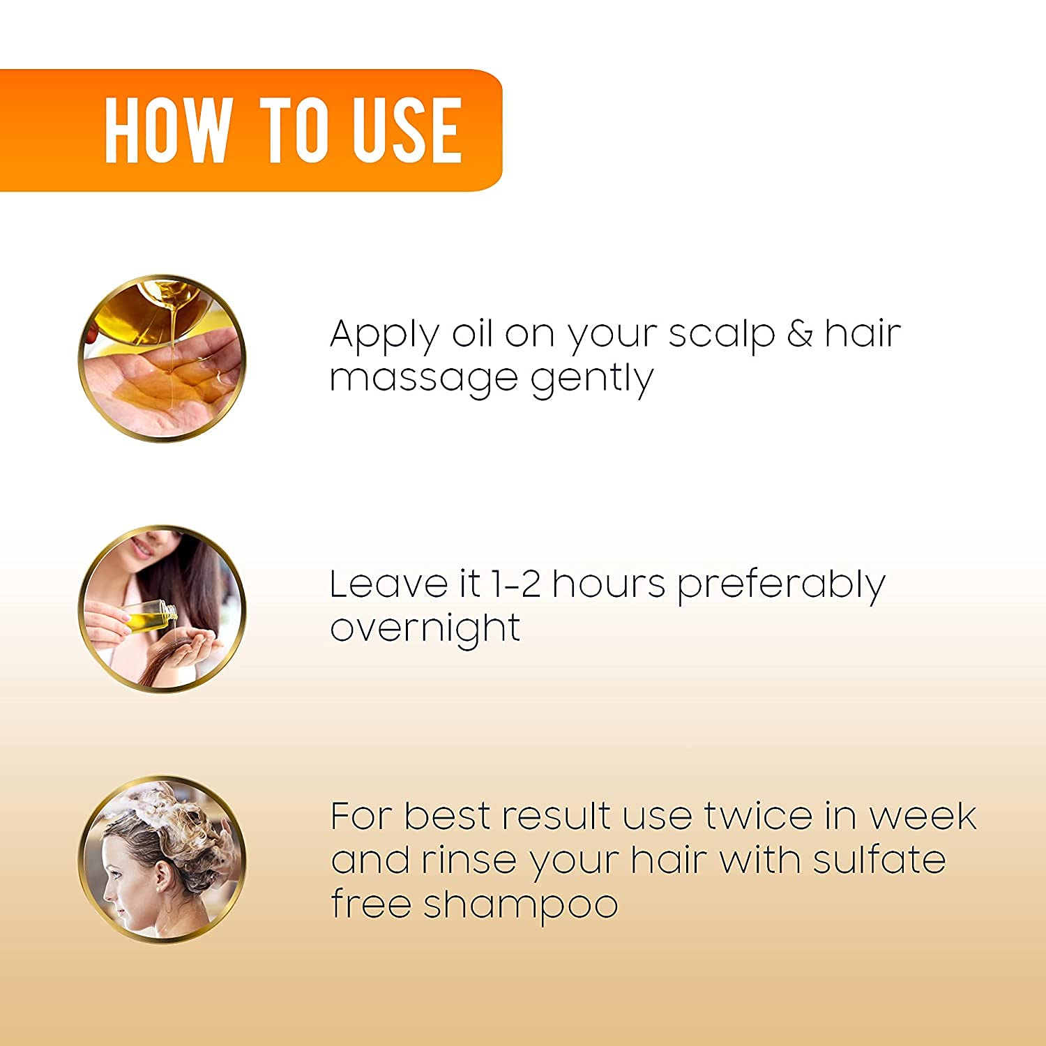 Vellasio Essence Onion Ginger Hair Oil for Hair Growth & Fall Control - Enriched with Multivitamins | Natural Hair Care Solution for Thinning Hair, Dry Scalp & Split Ends | Perfect for Daily Nourishment & Styling