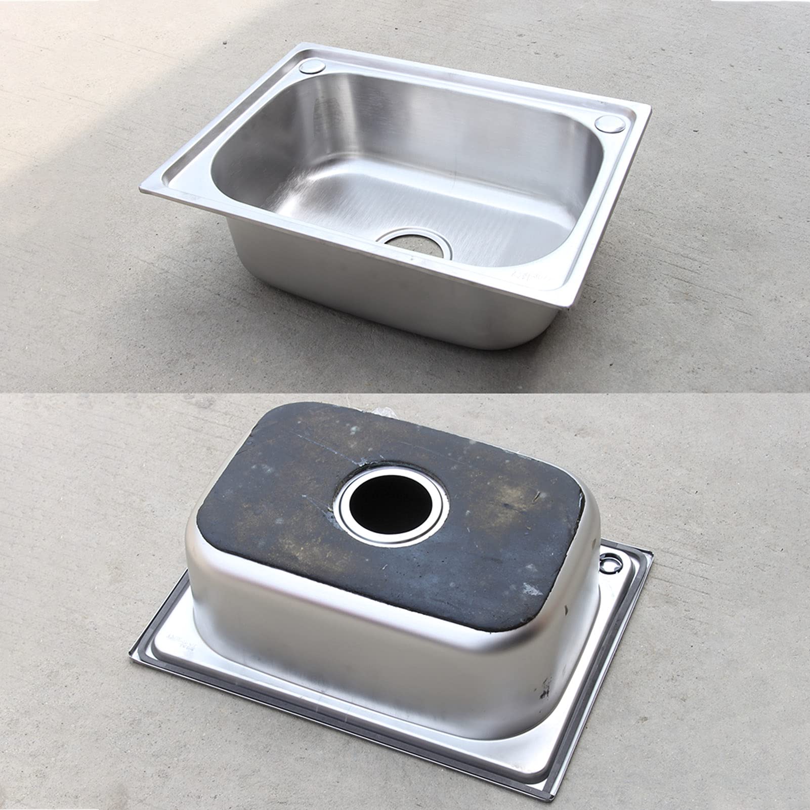 Heavy Duty Stainless Steel Utility Sink - Large Free Standing Laundry Tub for Washing Room, Basement, Garage & Shop with Drainage | Perfect for Commercial Use, Pet Washing & DIY Projects
