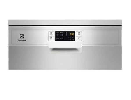Electrolux ESF5512LOX Energy Star Dishwasher with AirDry Technology - Quiet 44 dB, 15 Place Settings, Stainless Steel Interior - Perfect for Large Families & Dinner Parties