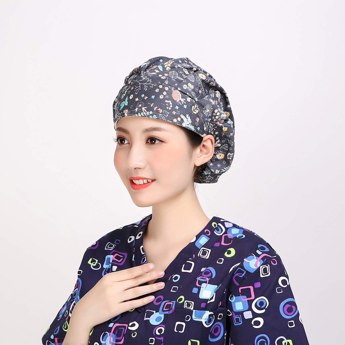 Stylish Bouffant Hats for Women & Men - Perfect for Salons & Hospitals