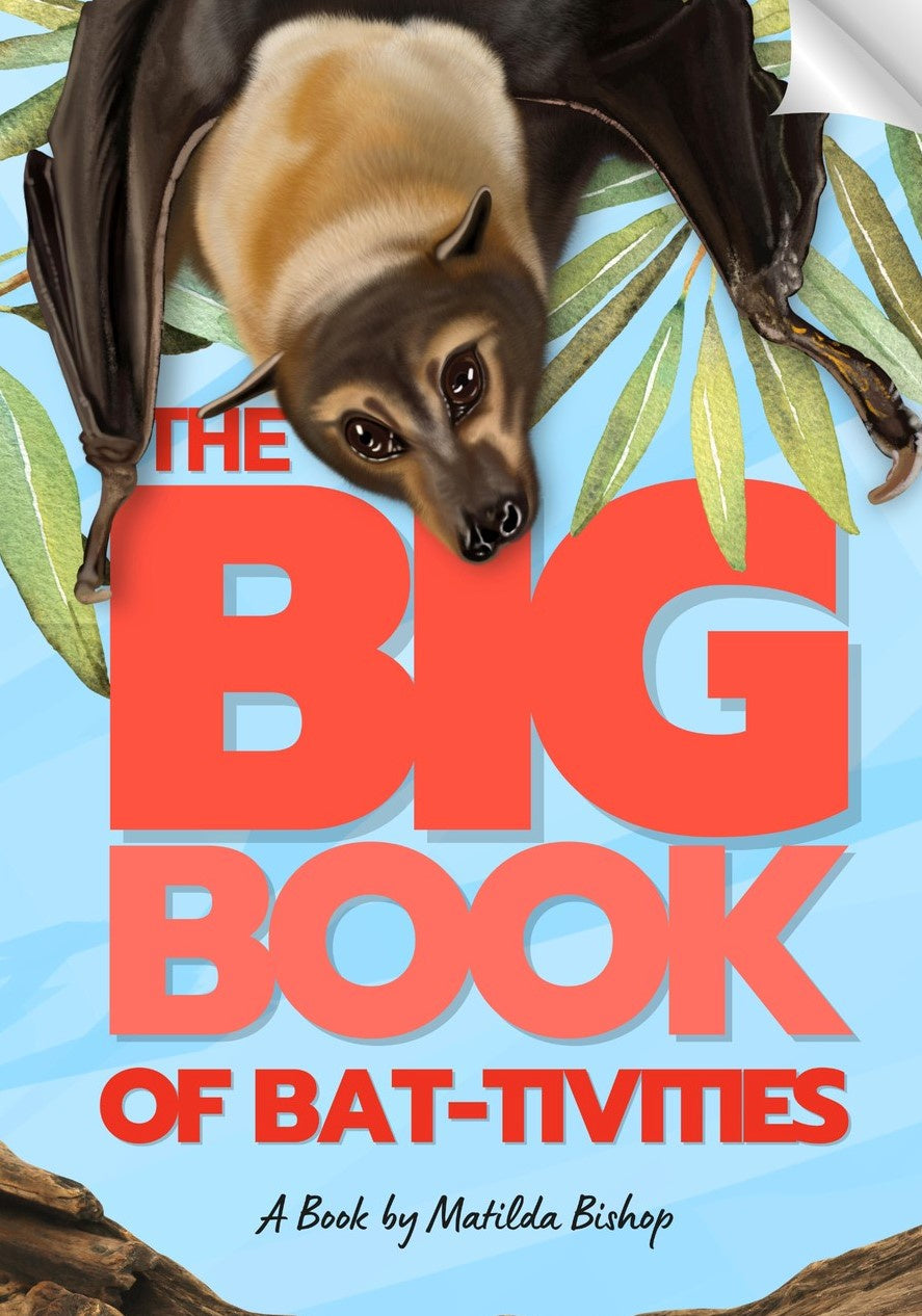 Big Book of Bat Activities by Matilda Bishop - Fun Learning Games for Kids, Perfect for Halloween Parties & STEM Education