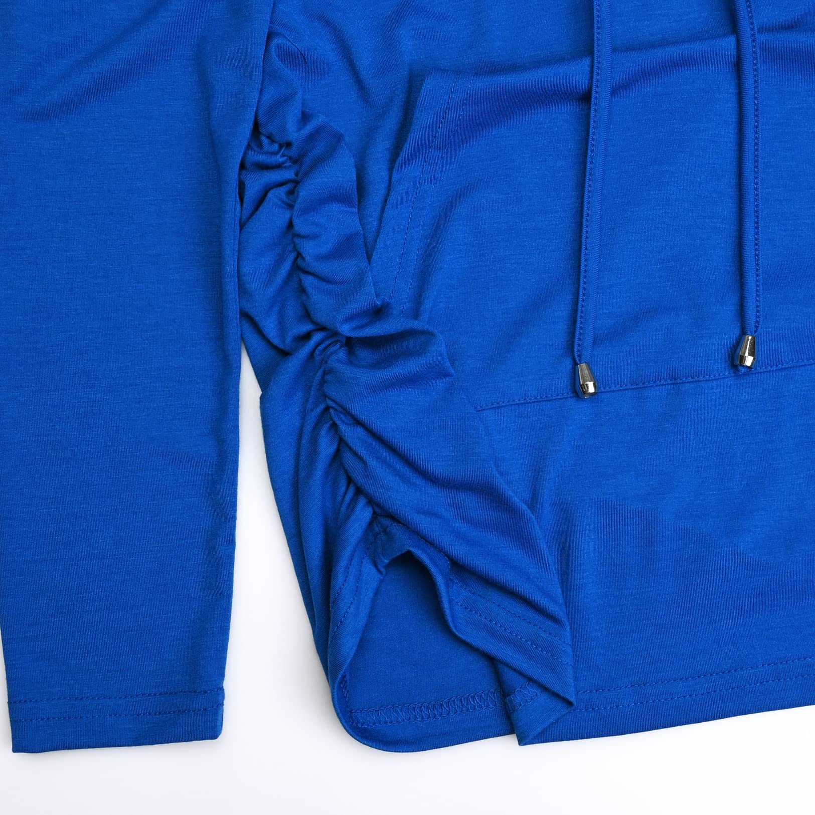 GINKANA Maternity Hoodie - Soft Long Sleeve Pregnancy Sweatshirt for Women | Comfortable Casual Maternity Top for Everyday Wear | Perfect for Pregnancy Photos, Doctor Visits & Relaxing at Home