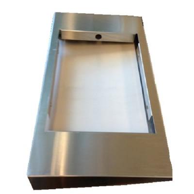 Artisan Single Side Burner Shelf Mount for Grill Cart - Heavy Duty Stainless Steel Bracket for Outdoor BBQ & Camping Cooking Accessories - Perfect for Backyard Grilling, Picnics & Tailgating