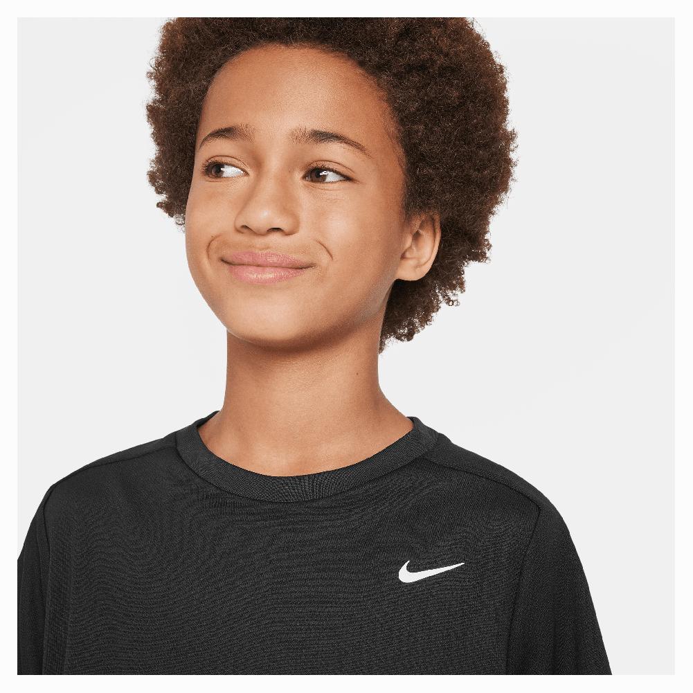 Boys' Dri-FIT Multi+ Training Top - Moisture-Wicking Performance Shirt for Youth Sports & Gym Workouts