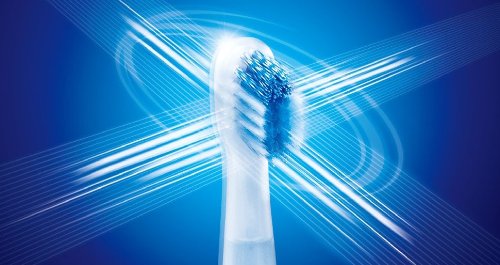 Omron HT-B471-W Electric Toothbrush - Advanced Sonic Cleaning Technology, White | Perfect for Travel, Home & Daily Oral Care