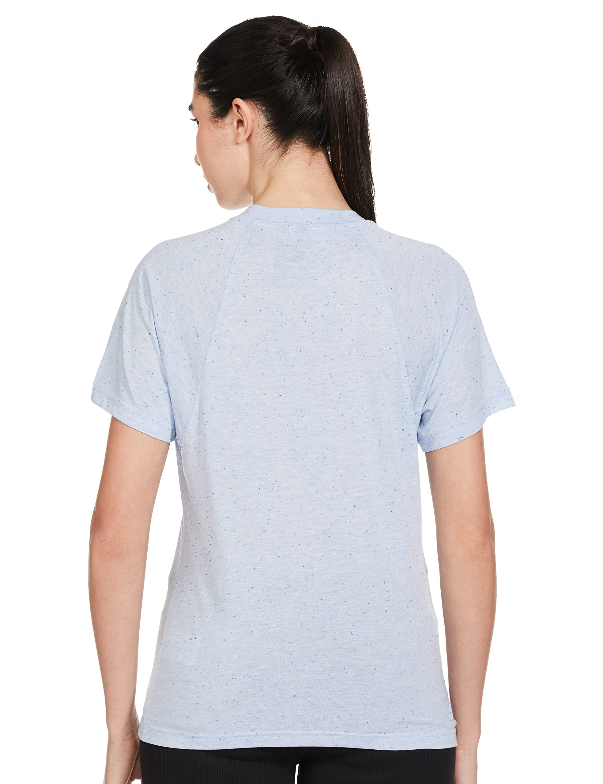 Adidas Women's Printed Fitted T-Shirt - Slim Fit Casual Tee for Running, Yoga & Everyday Wear | Soft Breathable Cotton Activewear Top