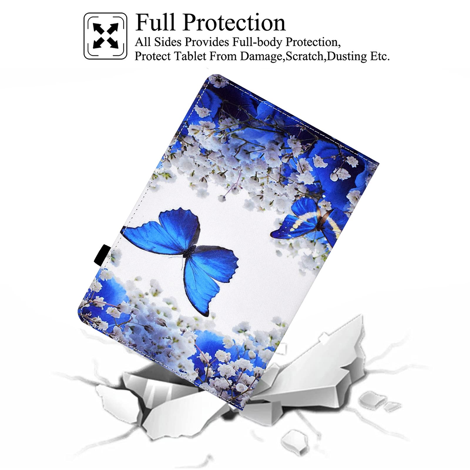 REASUN Premium PU Leather iPad Pro 11 Case (2021/2020/2018) & iPad Air 4 Case with Auto Sleep/Wake - Slim Protective Cover with Card Slots & Stand Feature for iPad Air 4 10.9