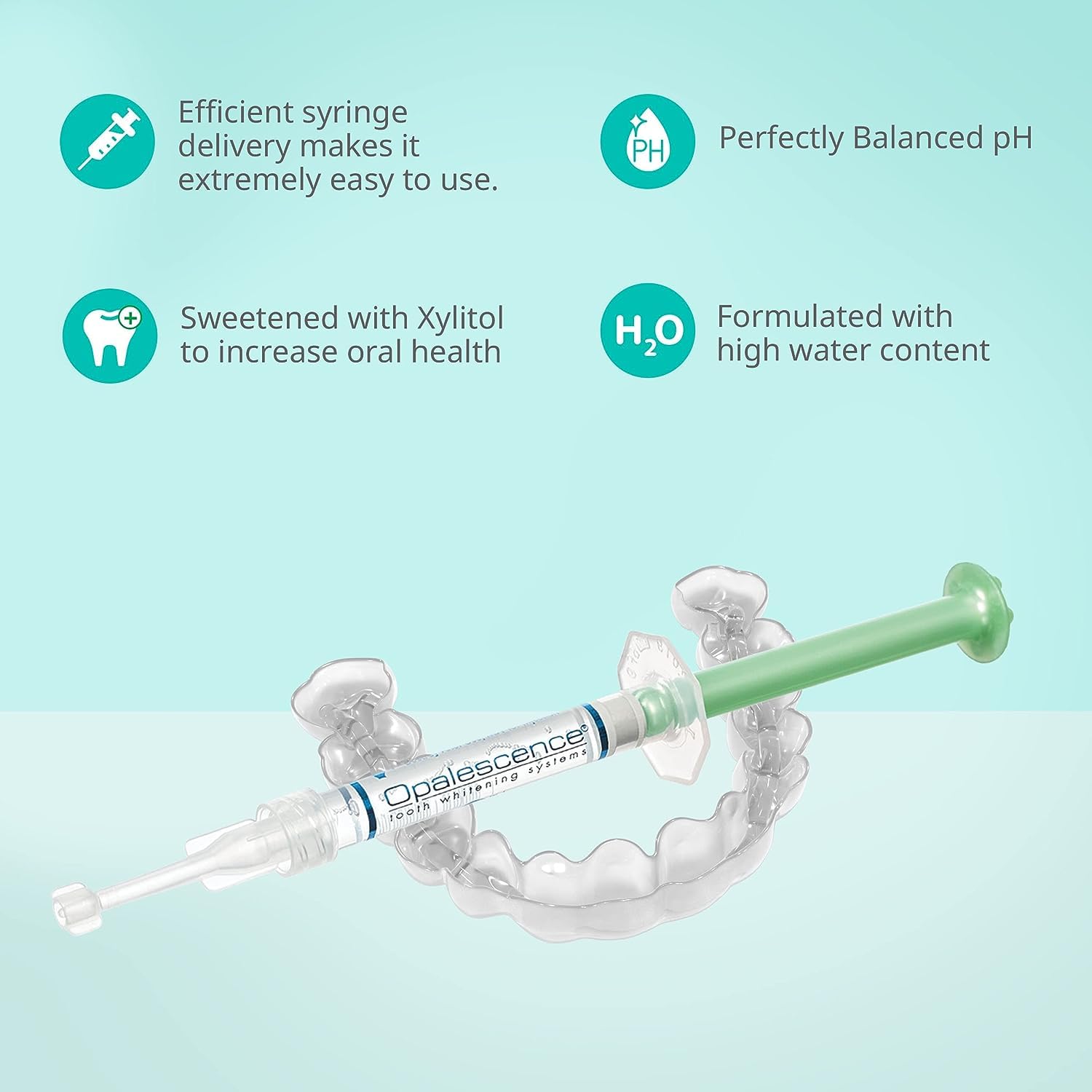 Opalescence 10% Teeth Whitening Kit - 12 Gel Syringes Refills for Sensitive Teeth - Carbamide Peroxide Whitening Gel with Fluoride (6 Packs) - Made in USA by Ultradent - Perfect for Home Use & Professional Dental Treatments