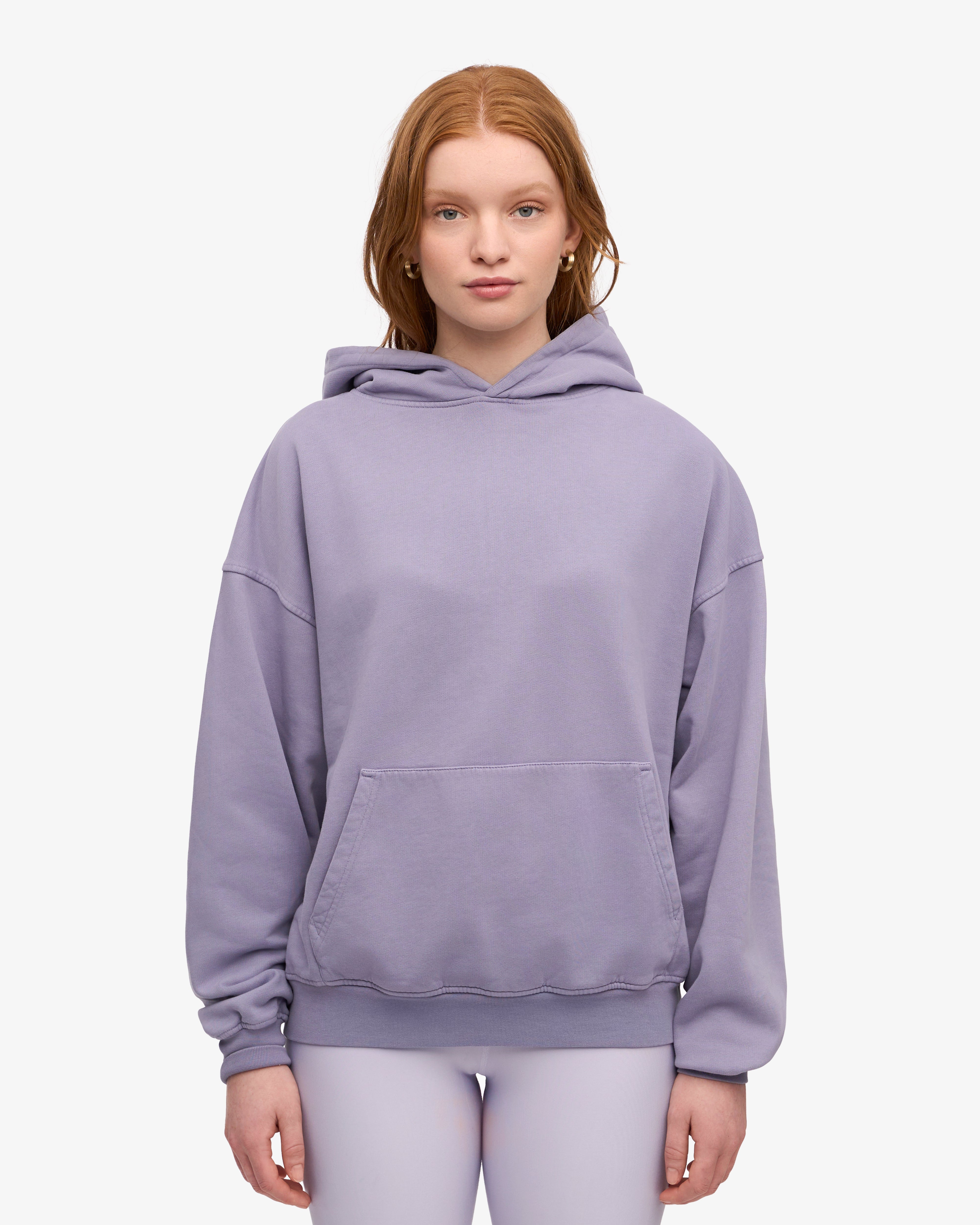 Organic Oversized Hoodie - Soft & Cozy Purple Jade Pullover for Women & Men | Perfect for Loungewear, Yoga & Casual Outfits