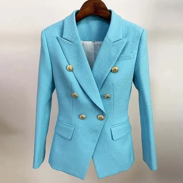 Women's Casual Plain Solid Boardroom Blazer - Perfect for Office Wear, Business Meetings & Professional Outfits