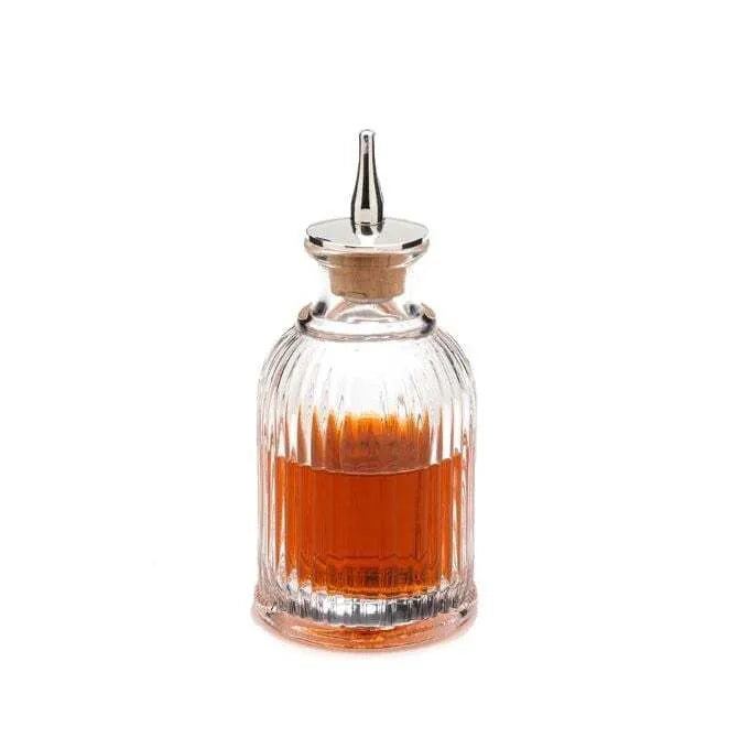 Premium Mercer Bitter & Dash Bottle Set - Elegant Glass Bitters Dispenser for Cocktails, Mocktails & Home Bar Mixology - Perfect for Bartenders & Home Entertaining
