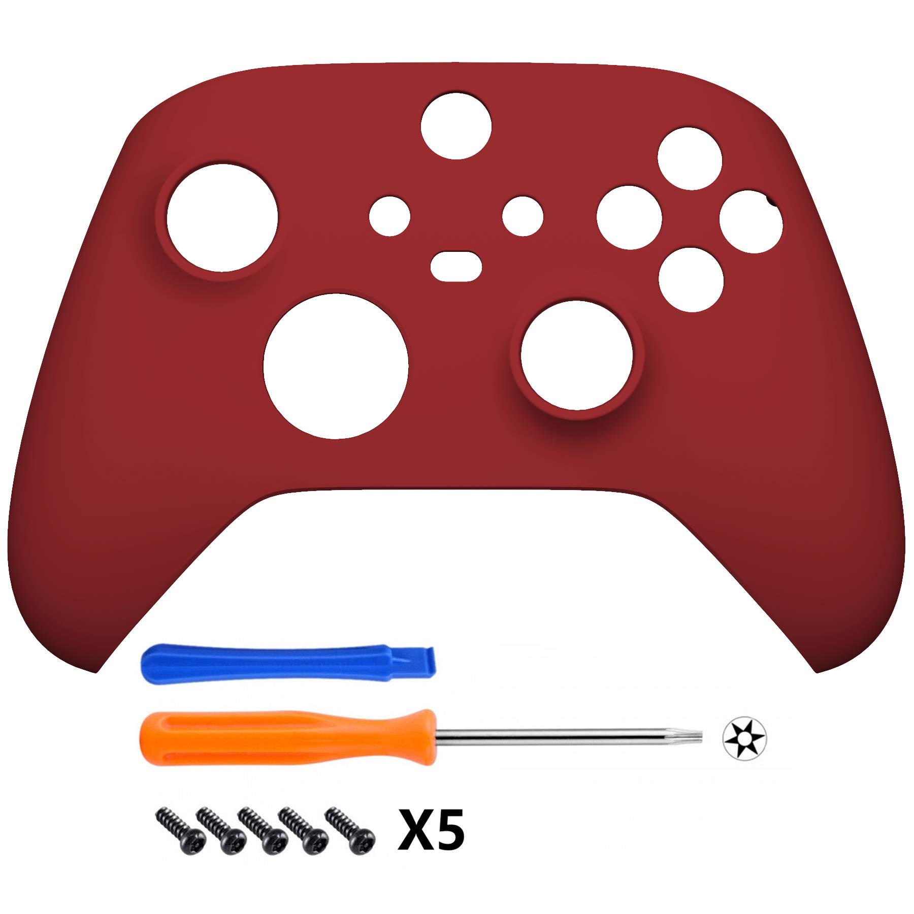 eXtremeRate Red Soft Touch Xbox Series X/S Controller Shell - Gaming Upgrade