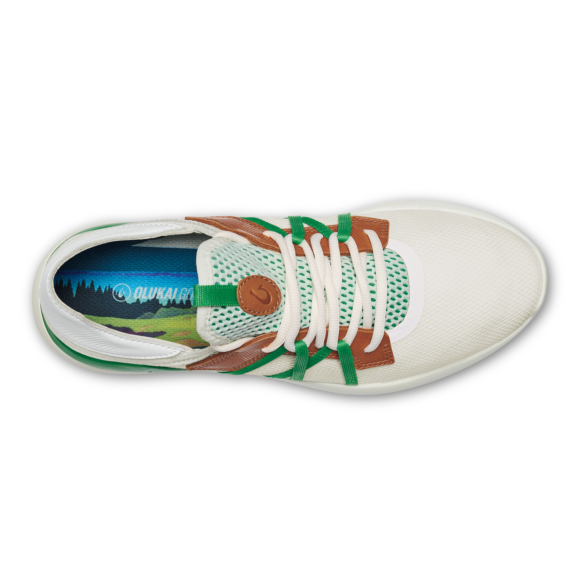 Premium White & Bamboo Manele - Stylish and Eco-Friendly Sandals for Women | Perfect for Beach, Vacation, and Summer Outfits