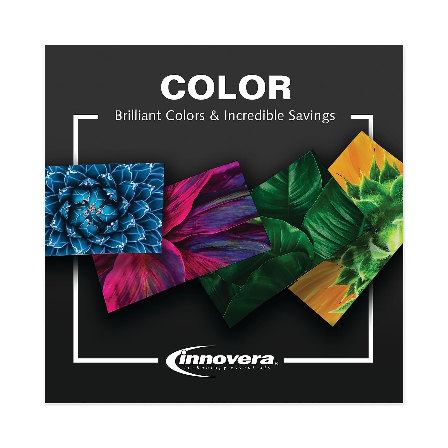 Innovera IVR7563A Remanufactured Q7563A 314A Black Laser Toner Cartridge - Compatible with HP LaserJet Printers for Office & Home Printing