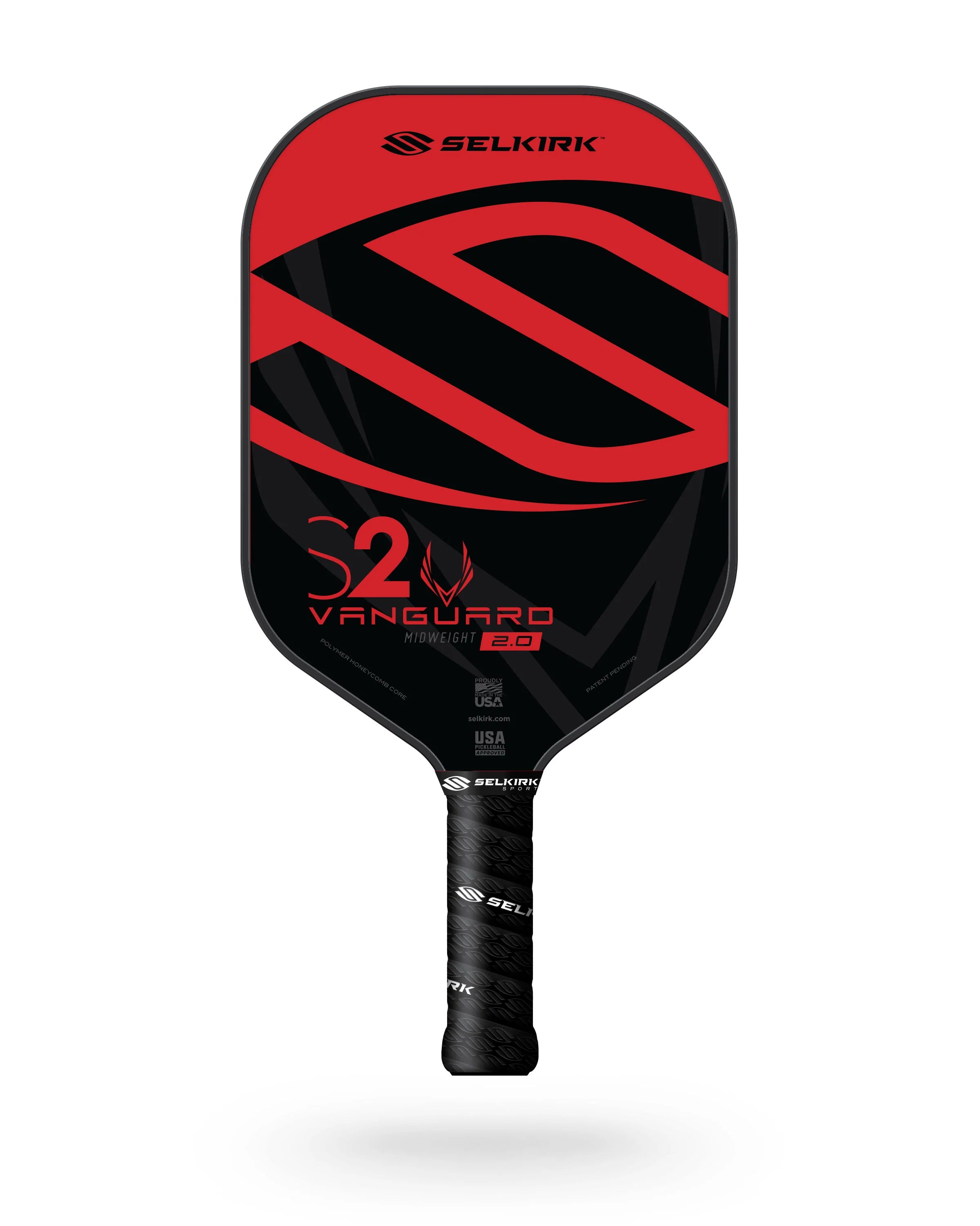 Selkirk Vanguard 2.0 S2 Pickleball Paddle - Premium Carbon Fiber Paddle for Competitive Play | Perfect for Indoor & Outdoor Pickleball Games, Tournaments & Training