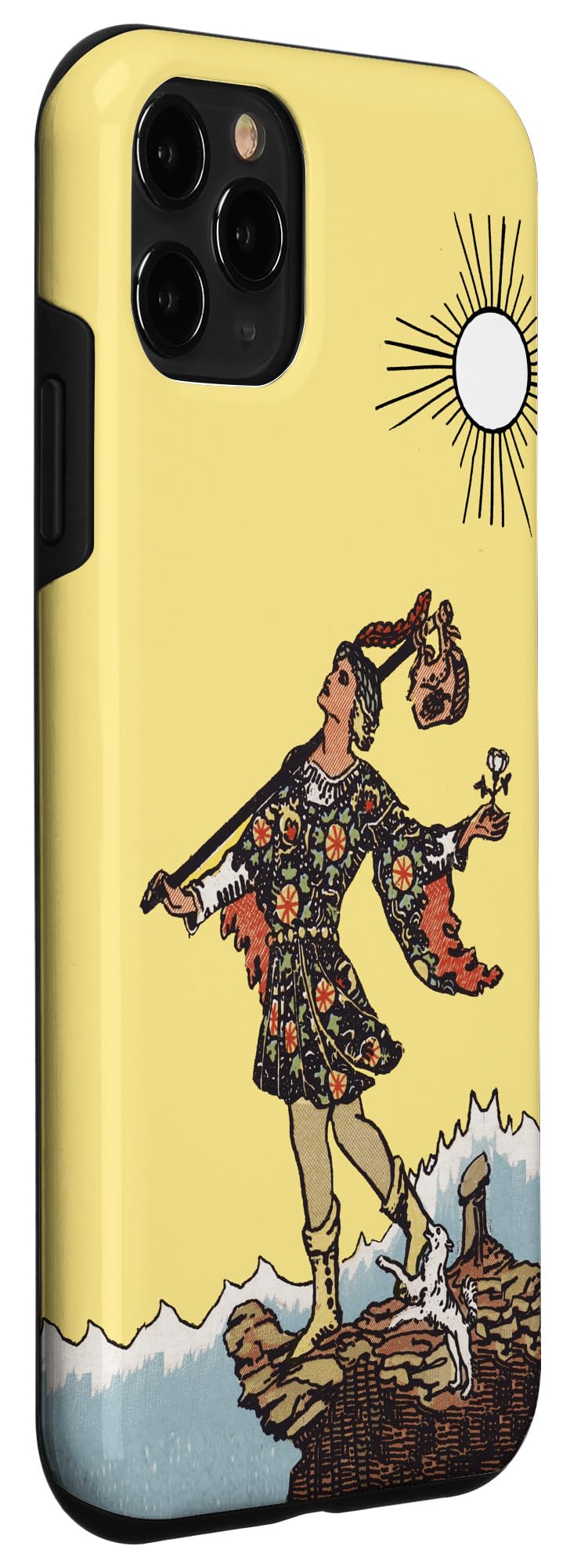 iPhone 11 Pro Tarot Card Case - The Fool Design | Mystic Divination & Fortune Teller Phone Cover | Perfect for Psychic Readings, Spiritual Protection & Unique Gift Giving