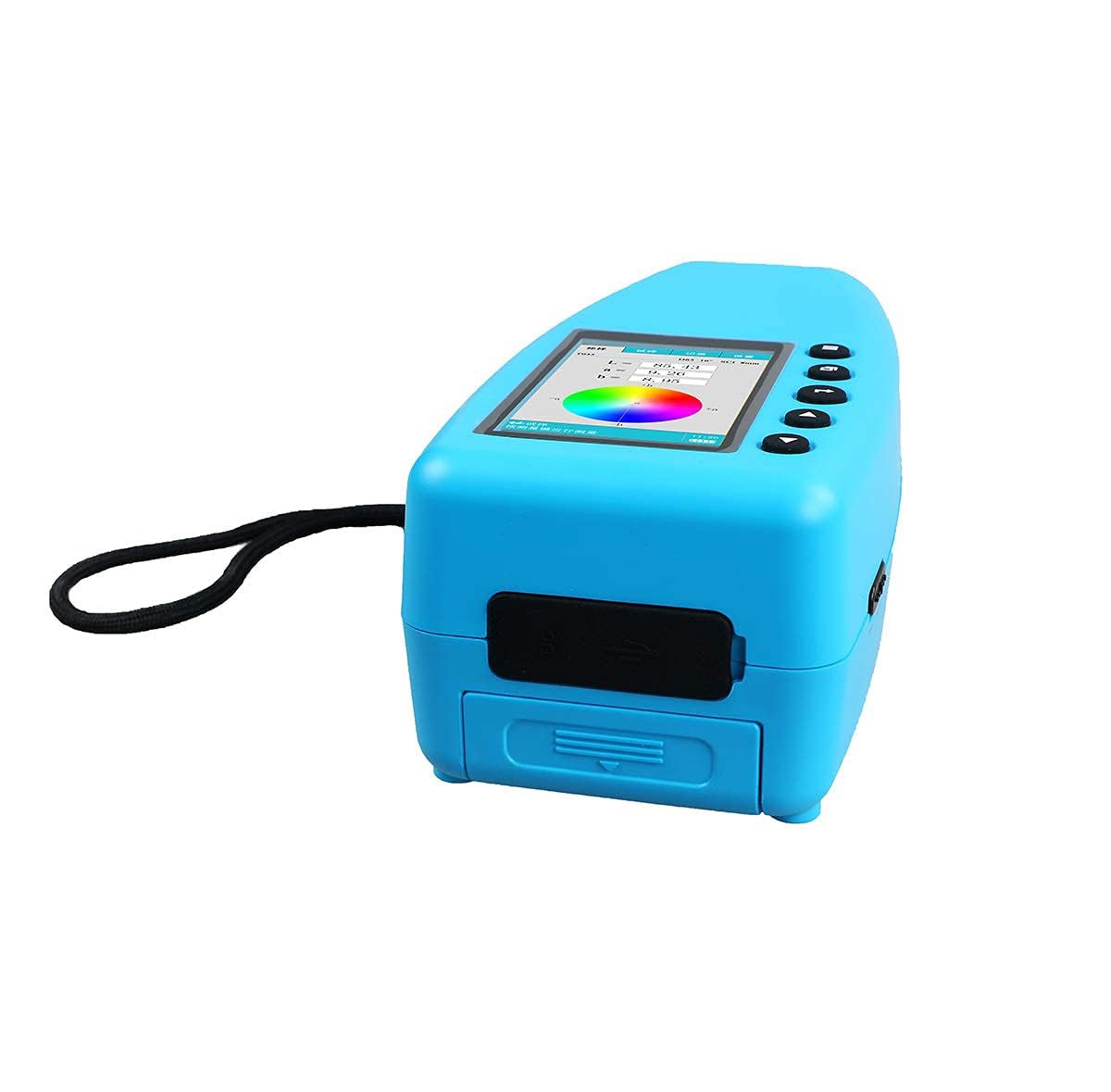 Professional 4mm Colorimeter Tester - Accurate Color Measurement for Textiles, Plastics, Paints with D65 Light Source | Perfect for Quality Control in Manufacturing & Design Labs