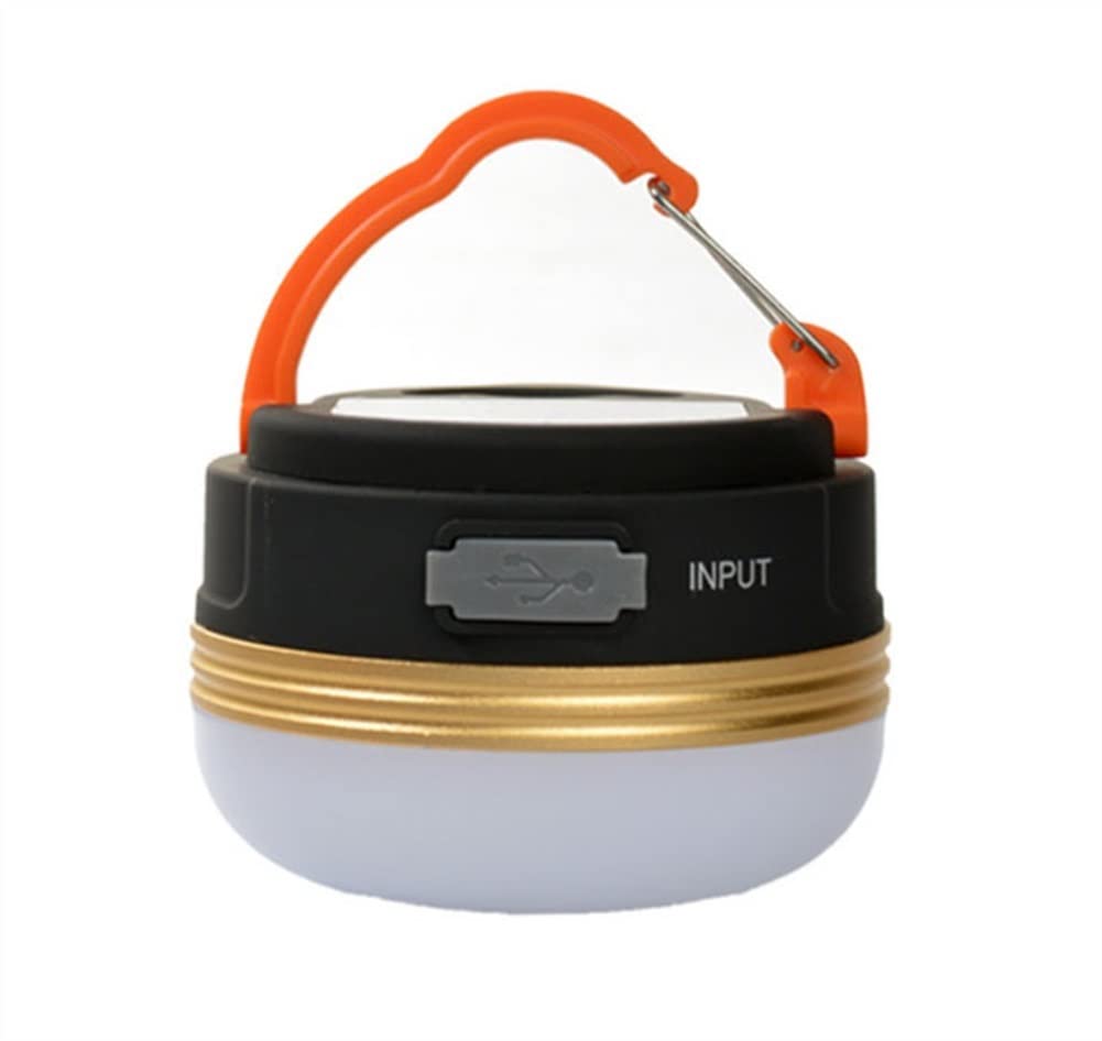 USB Rechargeable LED Camping Lantern - Waterproof Mini Flashlight & Night Light for Tent, Hiking, Garden, Patio - Perfect for Outdoor Adventures, Emergency Lighting, and Power Outages