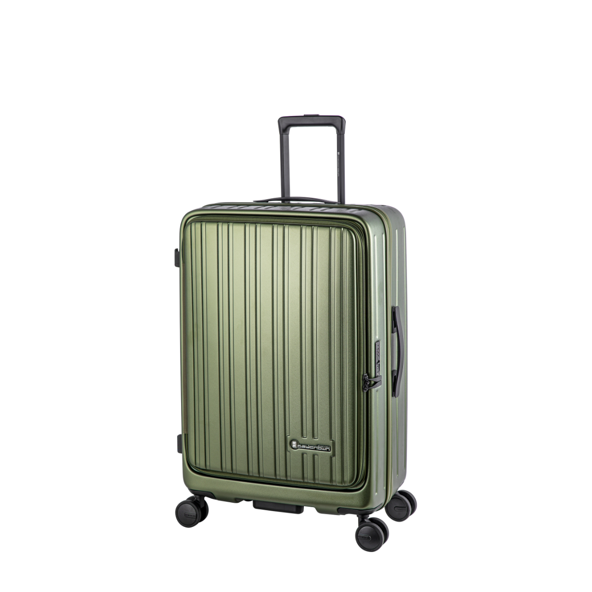 Daycrown 8528 Expandable Carry-On Luggage with Hinomoto Silent Wheels - Lightweight Spinner Suitcase for Travel, Business & Vacation - TSA Lock & Front Opening Design