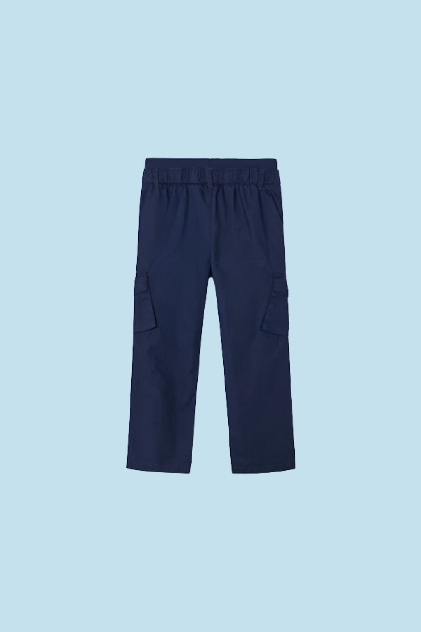 Men's Navy Blue Cargo Pants - Military Style Tactical Work Pants with Multiple Pockets | Outdoor Hiking, Workwear, Casual Streetwear