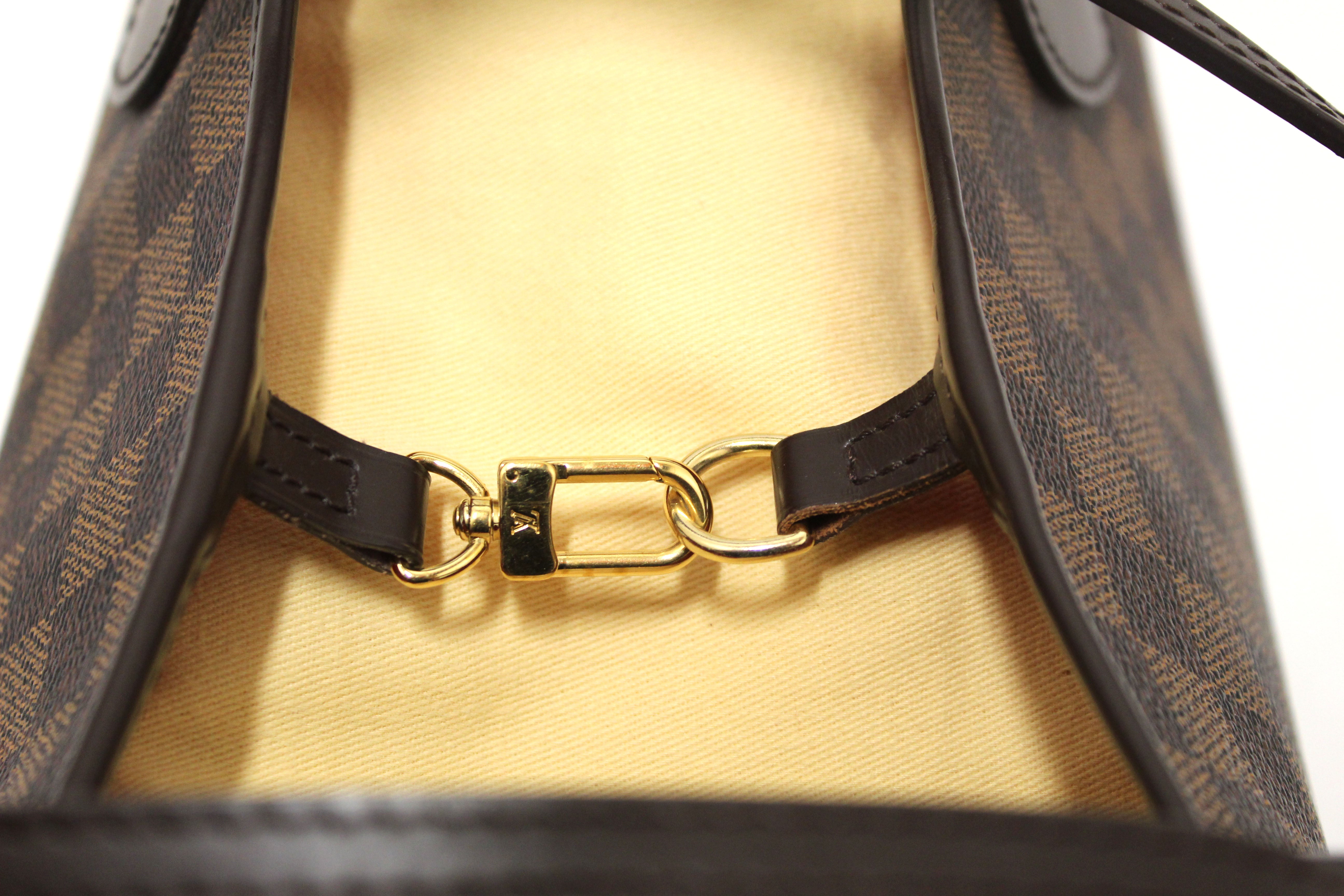 Authentic Louis Vuitton Damier Ebene Neverfull MM Shoulder Bag - Luxury Designer Tote for Women, Perfect for Work, Travel & Everyday Use