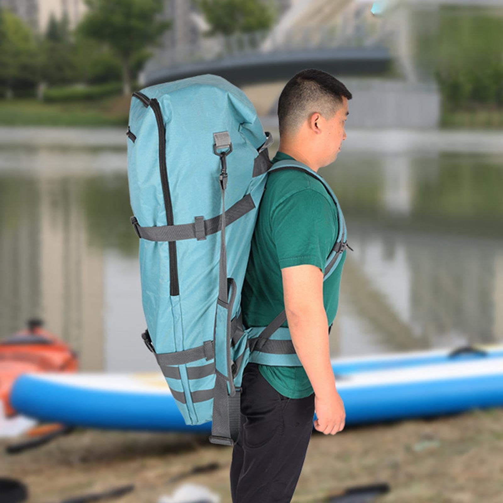 **Best Lightweight Inflatable Paddle Board Backpack - Portable SUP Carry Bag for Kayaking, Stand Up Paddle Boarding & Boating - Perfect for Travel, Beach & Outdoor Adventures**