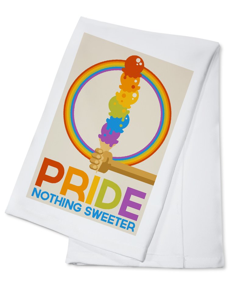 Gay Pride Nothing Sweeter - 100% Cotton Tea Towel & Decorative Hand Towel for Kitchen, Bathroom & Home Decor | LGBTQ+ Pride Accessory for Parties, Gifts & Everyday Use