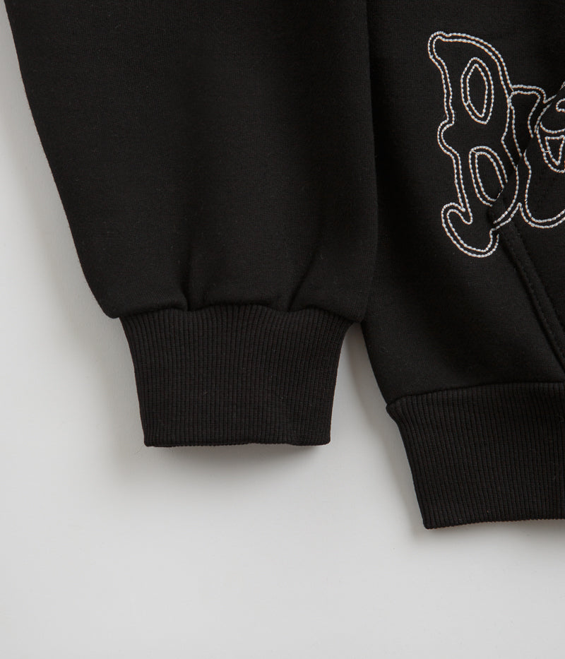 Butter Goods Tour Zip Thru Hoodie - Black | Men's & Women's Stylish Pullover for Casual Wear, Street Fashion & Outdoor Activities