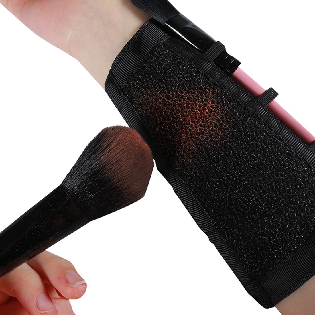 Nema Arm Sponge Makeup Brush Cleaner Tool - Professional Brush Cleaning Pad for Cosmetics & Paint Brushes - Perfect for Makeup Artists & DIY Beauty Enthusiasts