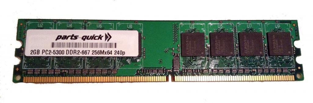 2GB DDR2 PC2-5300 667MHz DIMM Non-ECC RAM Memory Upgrade for ASUS M3A78-CM Motherboard - Improve Computer Performance for Gaming & Office Work