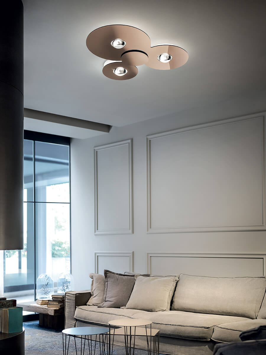 Lodes Bugia Mega LED Wall Sconce - Modern Indoor/Outdoor Lighting Fixture for Living Room, Bedroom, Patio & Hallway Decor