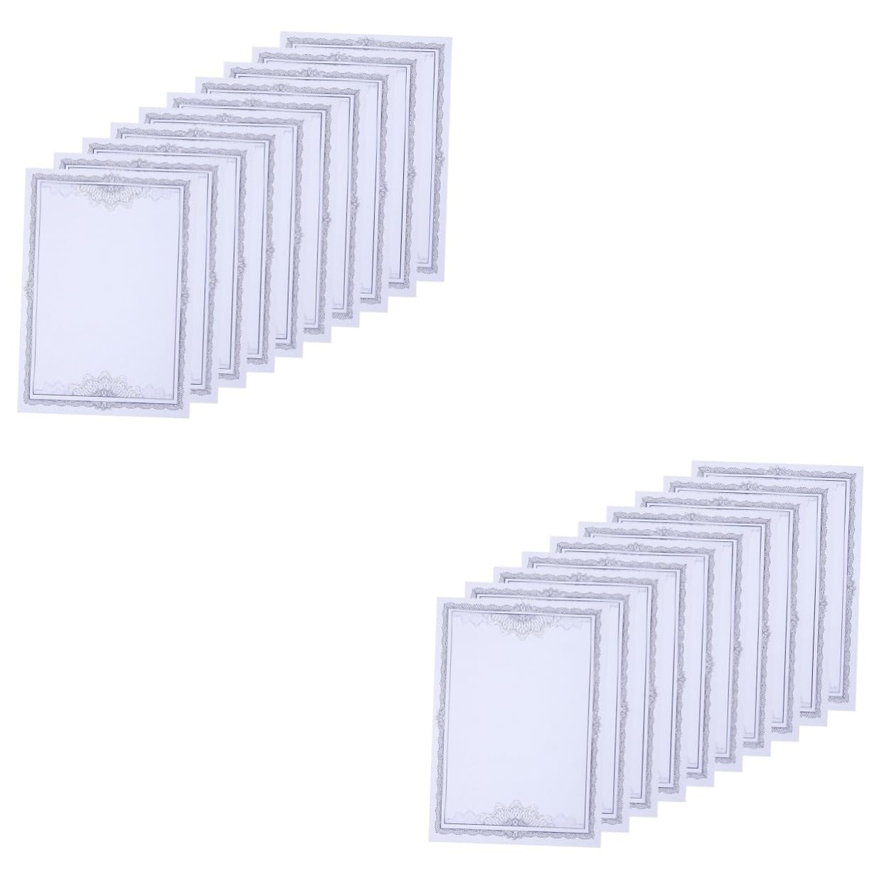 COHEALI 100 Sheets Blank Award Certificate Paper - Premium Graduation Diploma Paper for Academic Awards, Employee Recognition & Honor Certificates - Perfect for Schools, Offices & Special Events