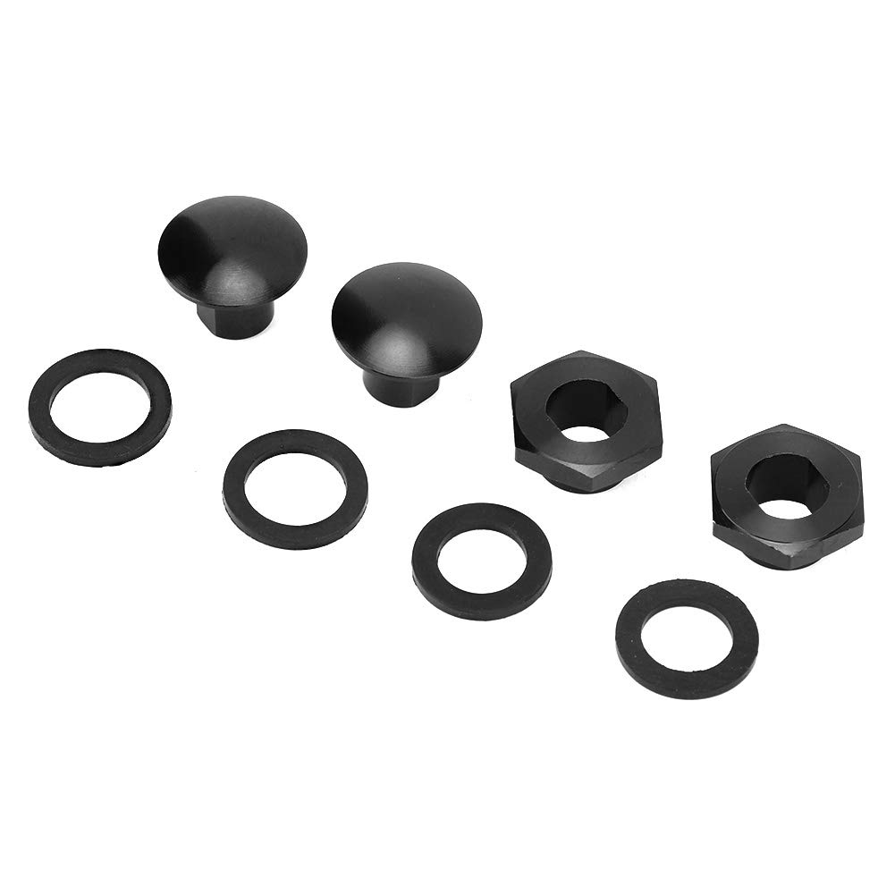Rustproof Black Aluminum Rear Window Strut Kit - Easy Installation Car Accessories for Automotive Exterior | Durable Rear Glass Support for Sedans, SUVs & Trucks | Perfect for DIY Car Repairs & Window Maintenance