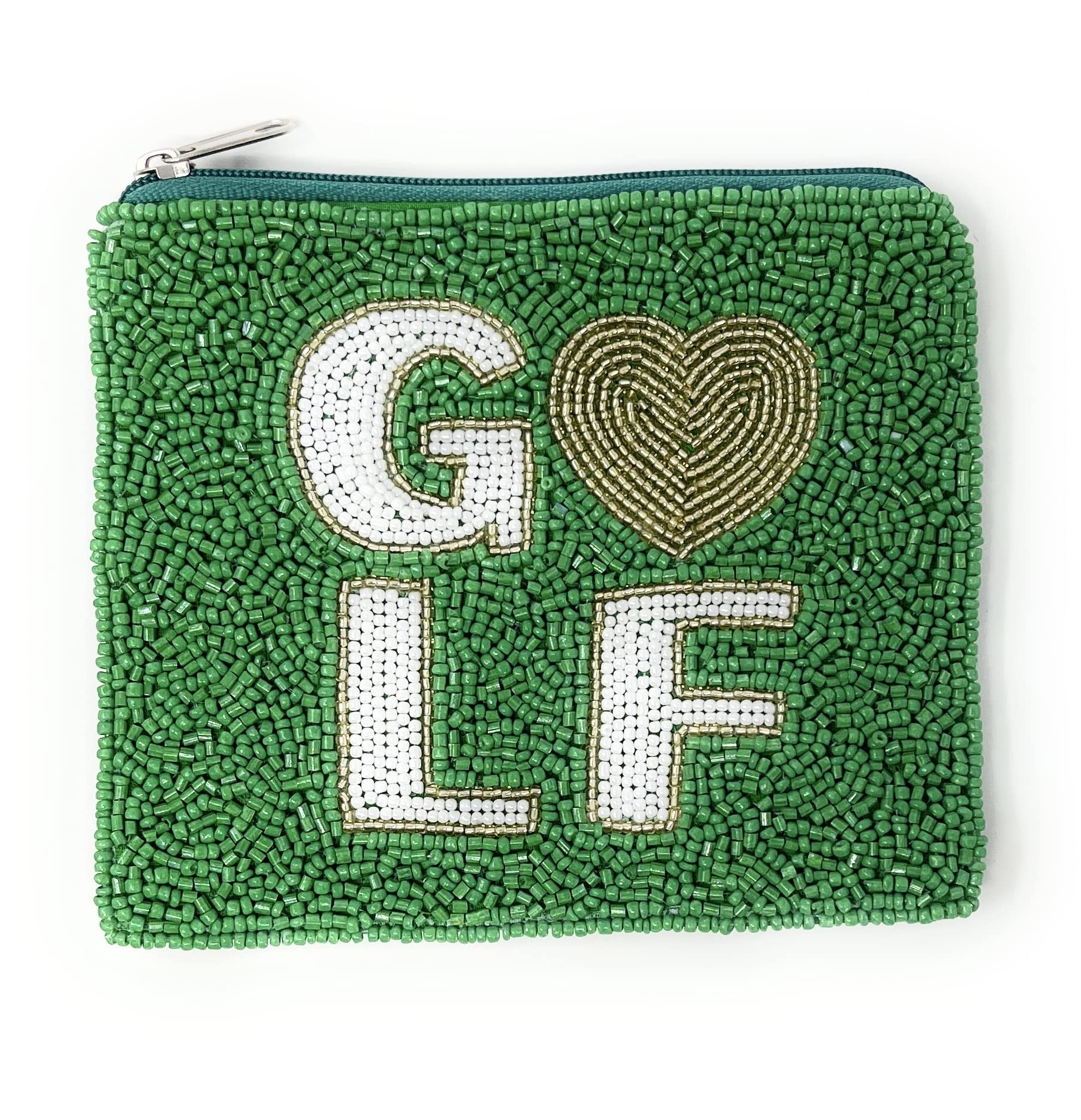 Golf Coin Purse for Women & Men - Premium Leather Golf Pouch Wallet - Perfect Golf Lover Gift for Valentine's Day, Birthday & Anniversary - Ideal for Golf Course, Travel & Everyday Use
