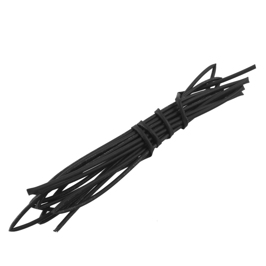uxcell 1mm Diameter 2 Meters Black Polyolefin Heat Shrink Tubing - for Wire Insulation, Cable Protection & DIY Electronics Repair
