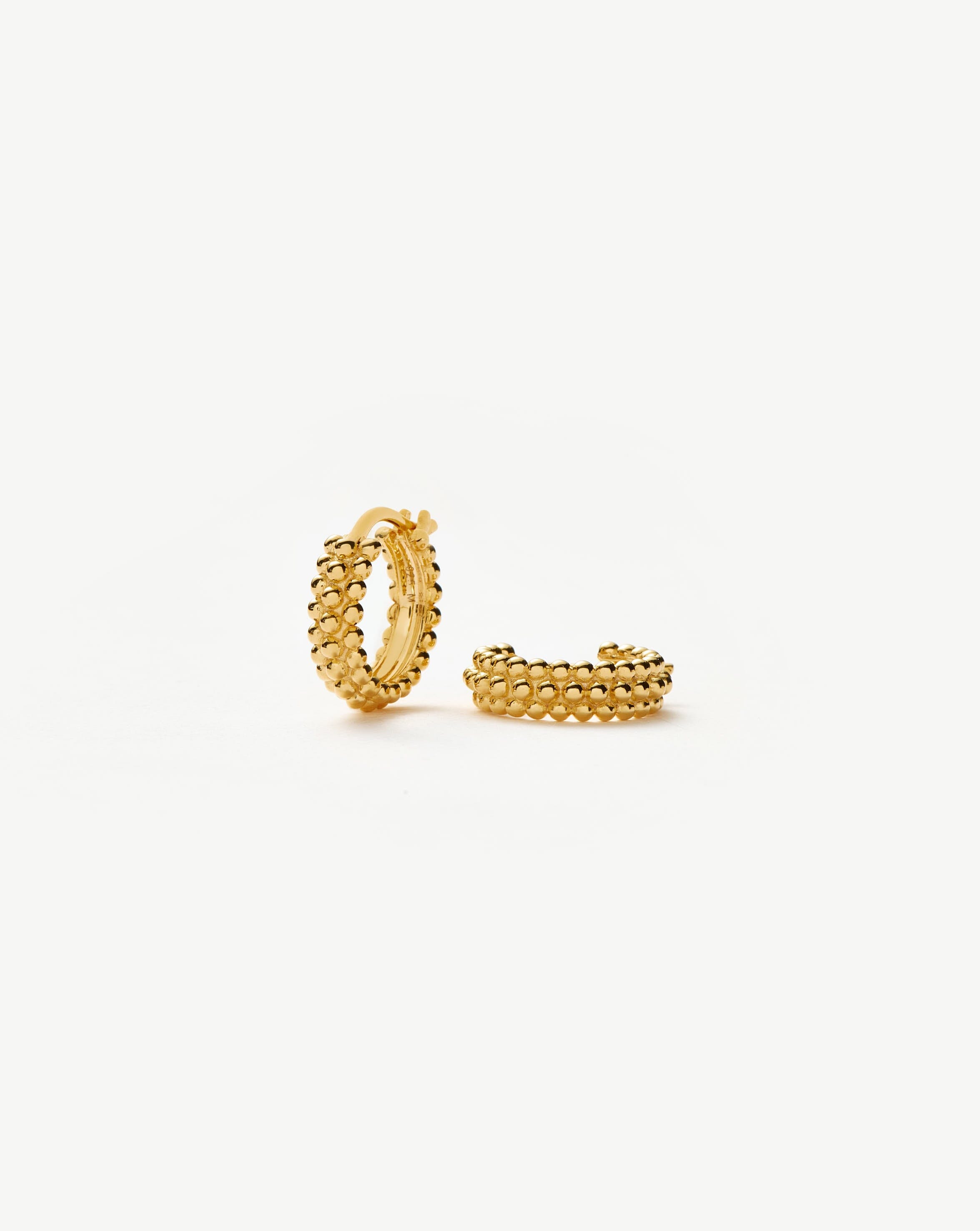 Mini Baya Hoop Earrings for Women - Small Gold Hoop Earrings for Everyday Wear, Dainty Minimalist Jewelry Gift for Her | Perfect for Office, Date Night & Casual Outfits