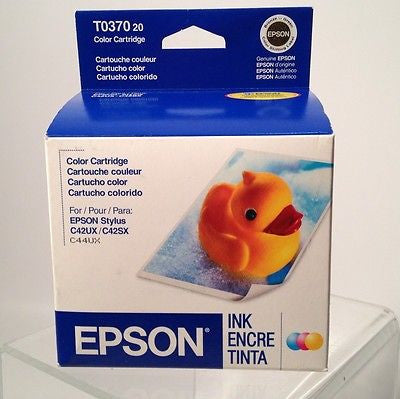 Epson T037020 Tri-Color Ink Cartridge - High-Quality Replacement for Epson Printers - Perfect for Home, Office & School Printing Needs