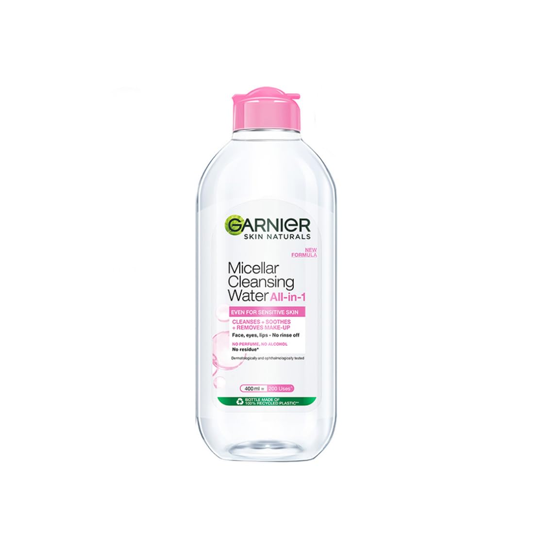 Garnier Skin Naturals Micellar Cleansing Water - Hydrating & Soothing Facial Cleanser for All Skin Types, 13.5 fl oz (400ml) | Perfect for Makeup Removal & Daily Skincare Routine