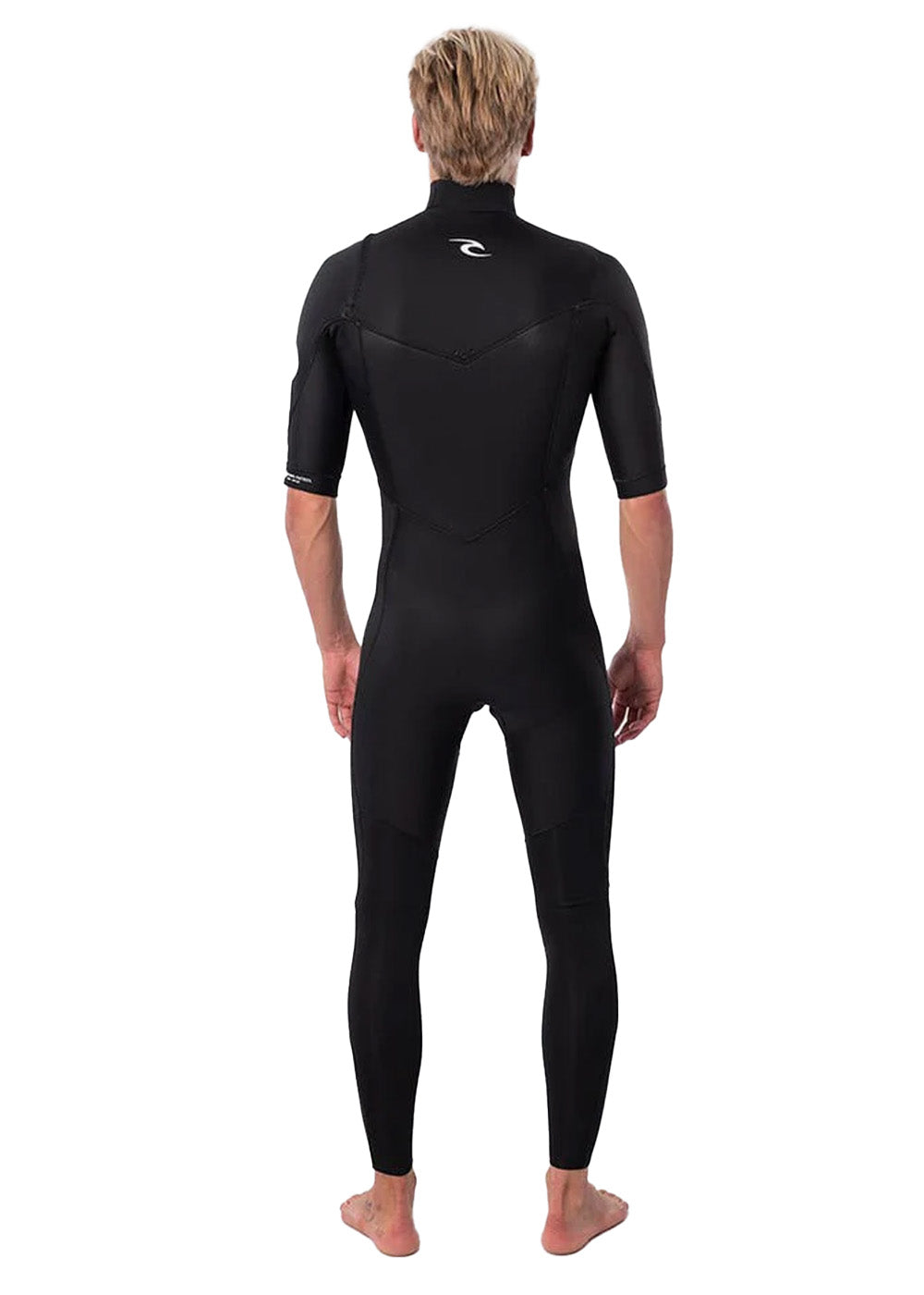 Rip Curl Men's Dawn Patrol 2mm Chest Zip Short Sleeve Steamer Wetsuit - Perfect for Surfing, Diving & Water Sports | Comfortable & Durable Neoprene Suit