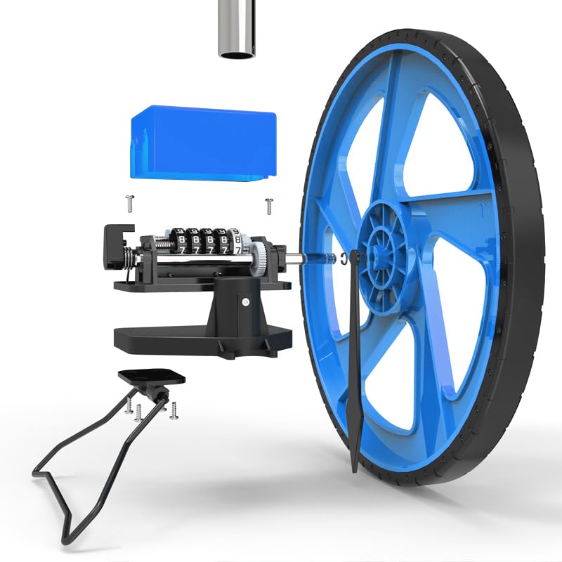 Zozen 3-Section Collapsible Measuring Wheel with Backpack - 12