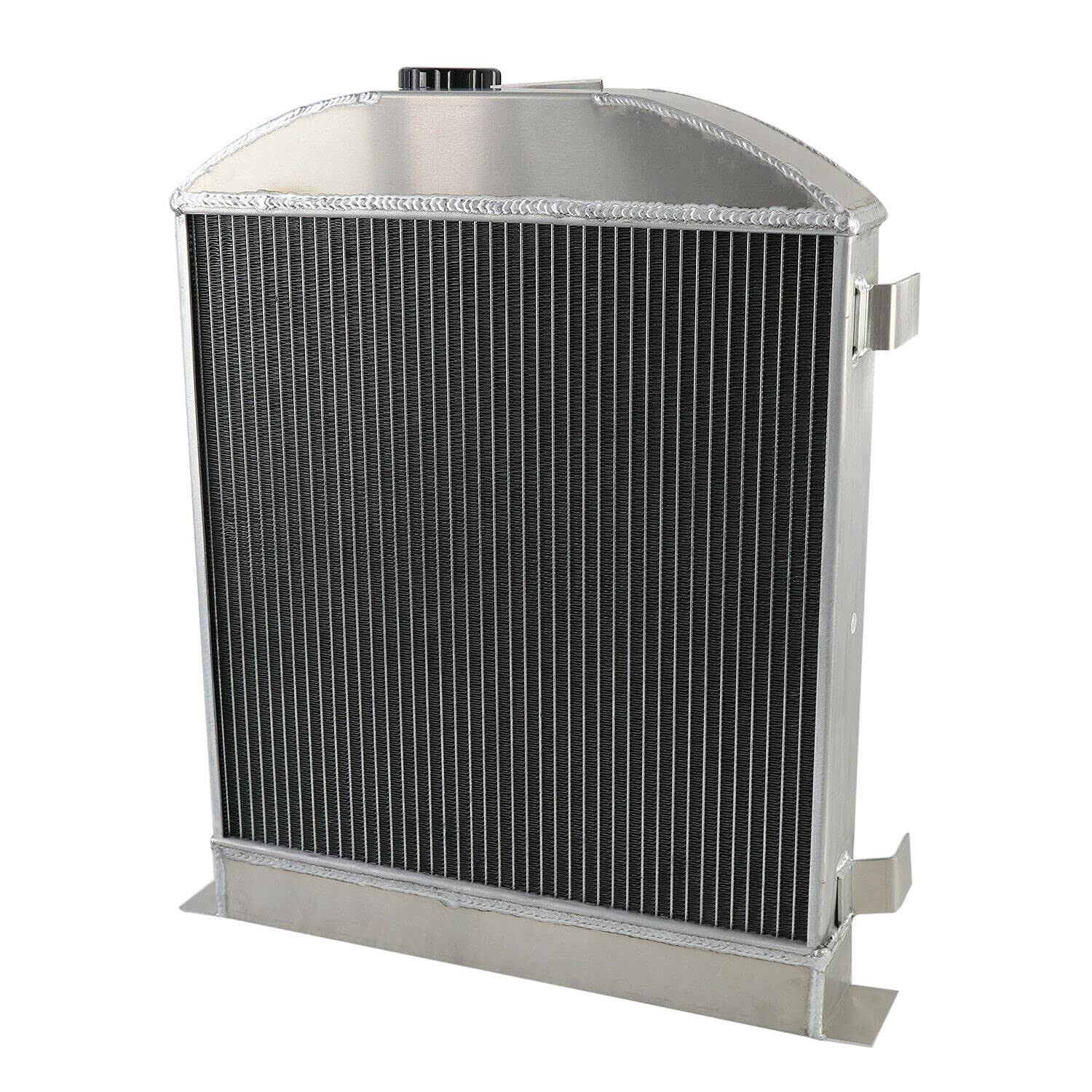 1930-1932 Ford Hi-Boy Hot Rod Aluminum Radiator - 3 Row High Performance Cooling for Ford V8 Engine - Perfect for Classic Car Restoration & Hot Rod Builds