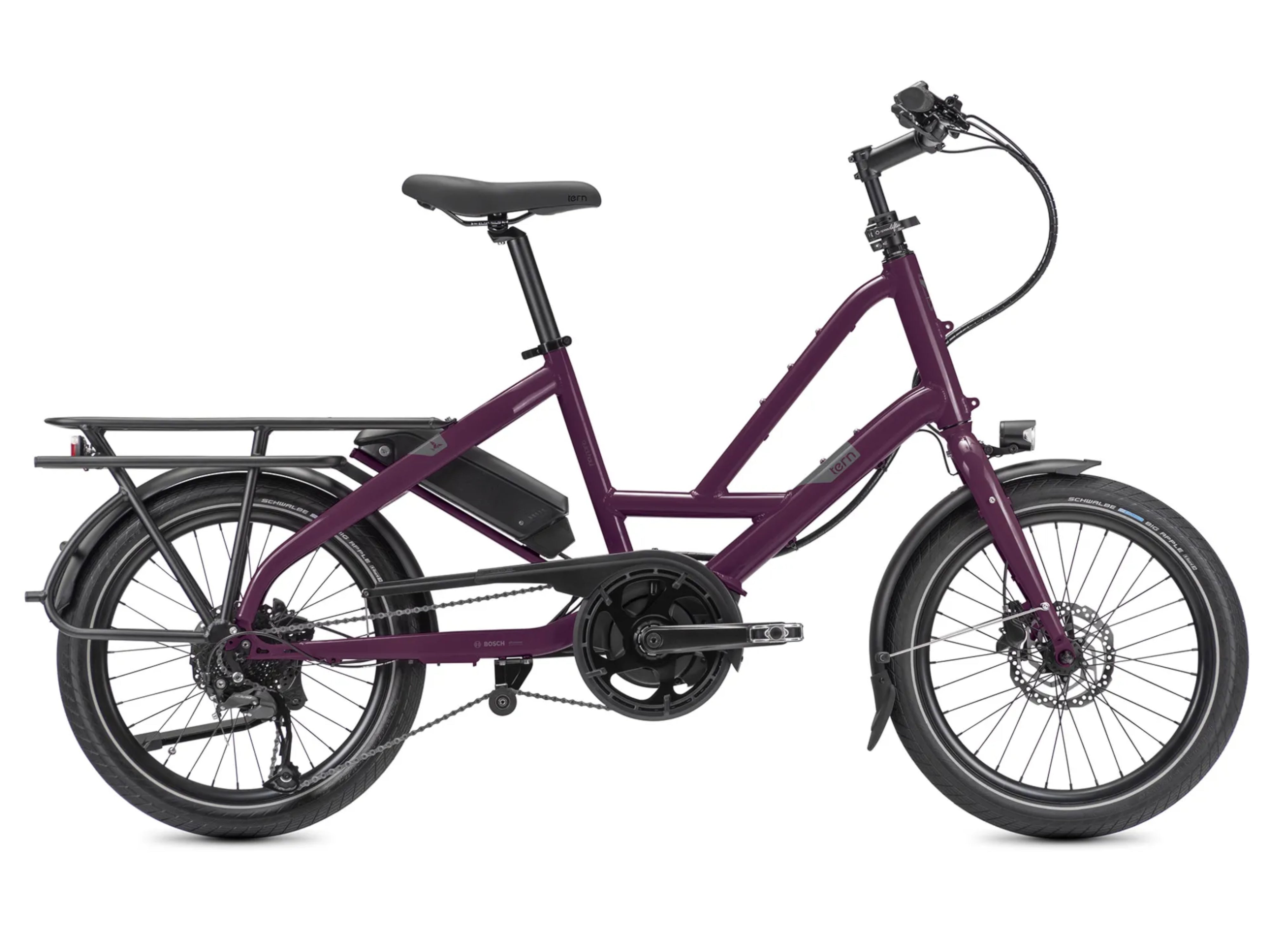Tern Quick Haul P9 Sport Folding Bike - Lightweight & Compact Electric Commuter Bicycle for Urban Riding, Campus, and Short Trips