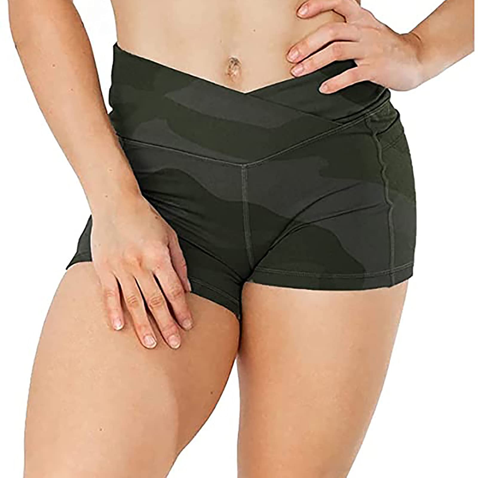 Posijego Women's High Waisted Tummy Control Compression Shorts - Slimming Body Shaper for Summer & Fall Workwear - Seamless Shapewear for Office, Travel & Everyday Use