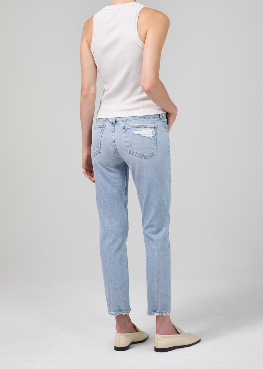 Emerson Slim Boyfriend Jeans for Women - High Waisted Skinny Denim Pants | Perfect for Casual Outfits, Date Nights & Everyday Wear